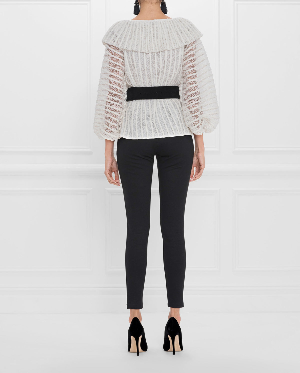 Blouse Samya en dentelle - White