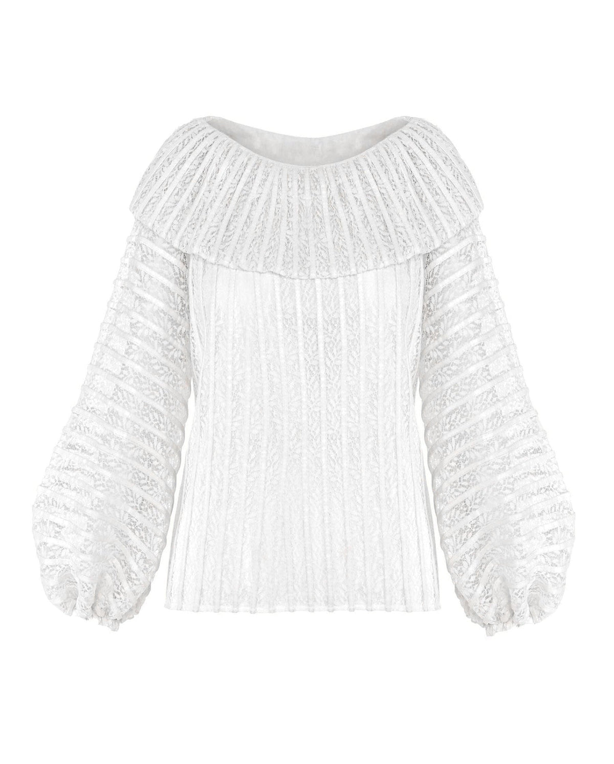 Blouse Samya en dentelle - White