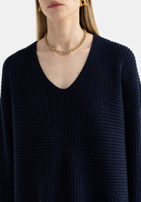Pull Sancerre en laine - Midnight