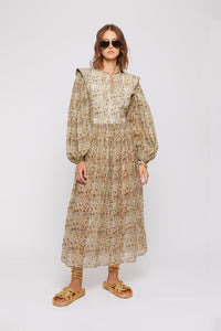 ZNOSTOCK_YELLOW ROBE SANDRA - Yellow
