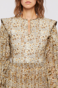 ZNOSTOCK_YELLOW ROBE SANDRA - Yellow