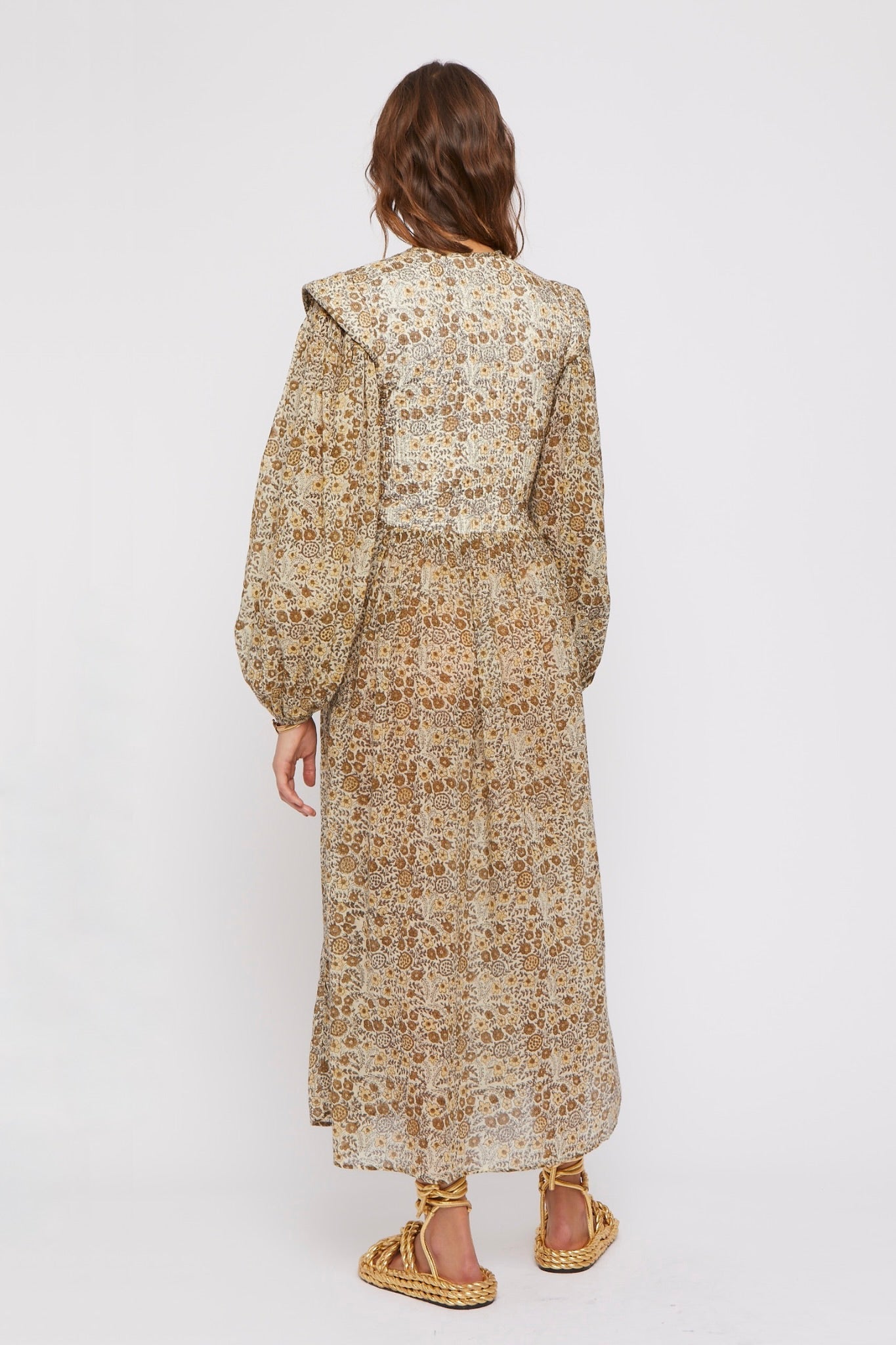 ZNOSTOCK_YELLOW ROBE SANDRA - Yellow