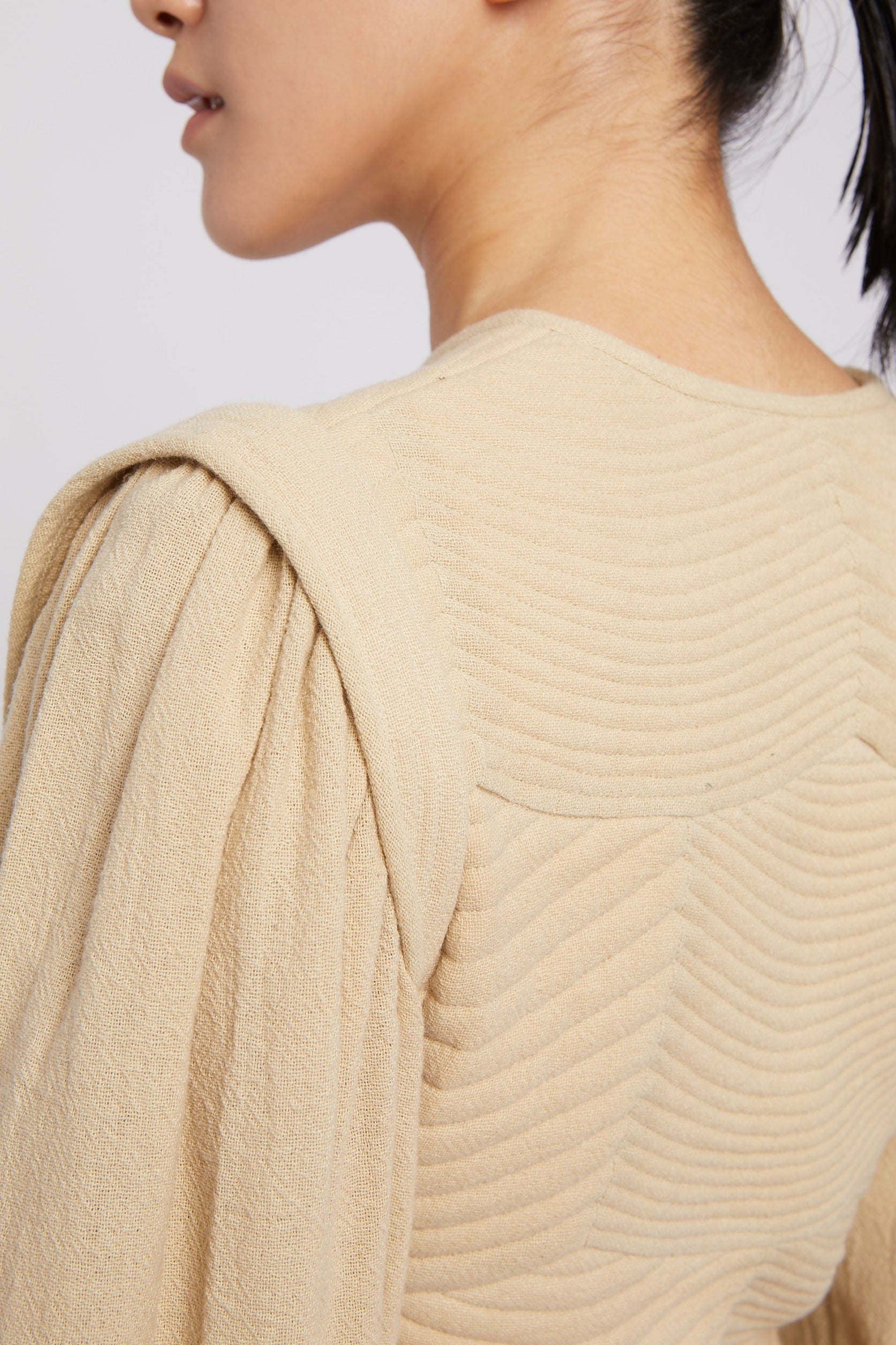 ZNOSTOCK_SAND ROBE SANDRA - Sand