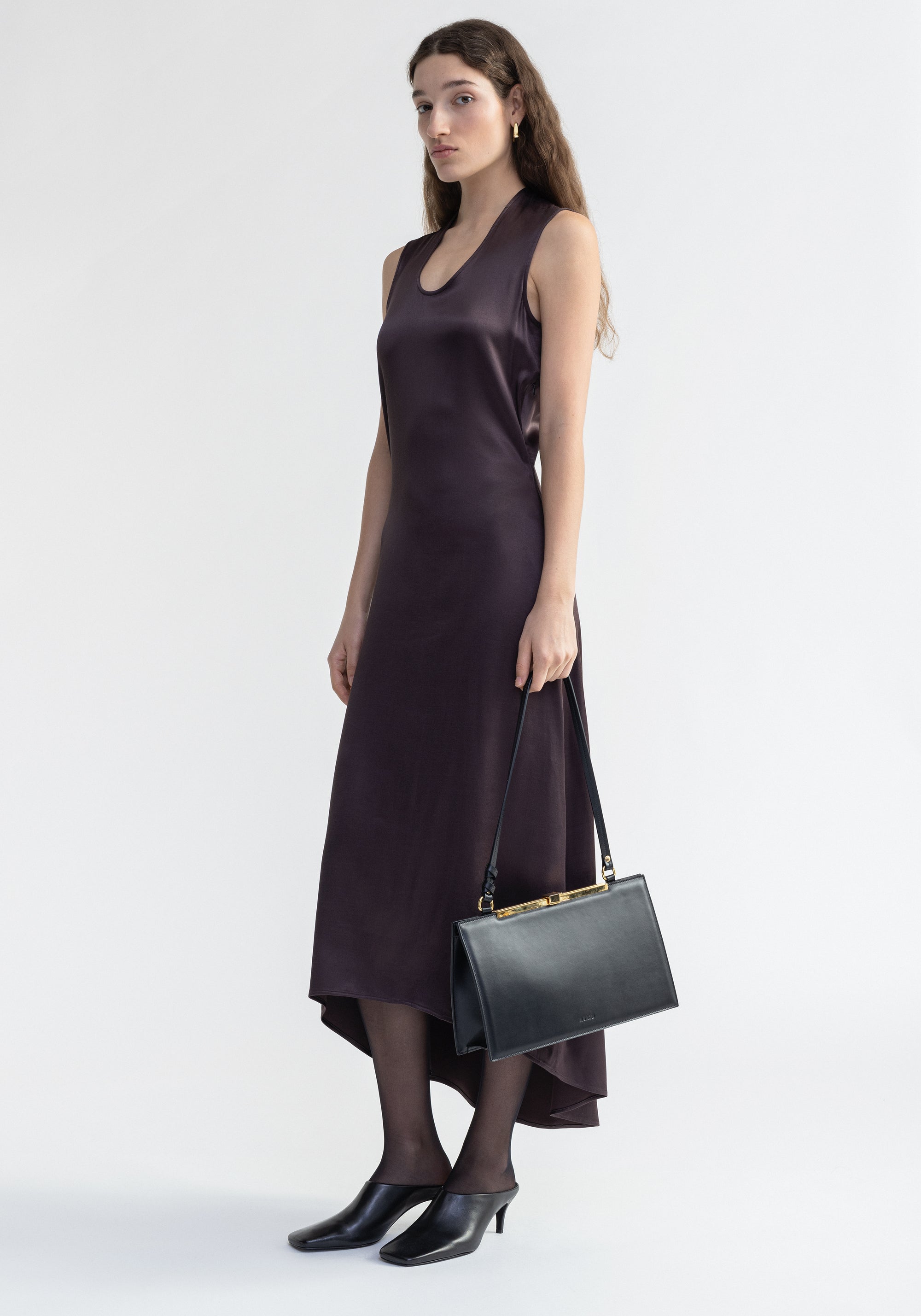 Robe midi Sansa asymétrique - Storm