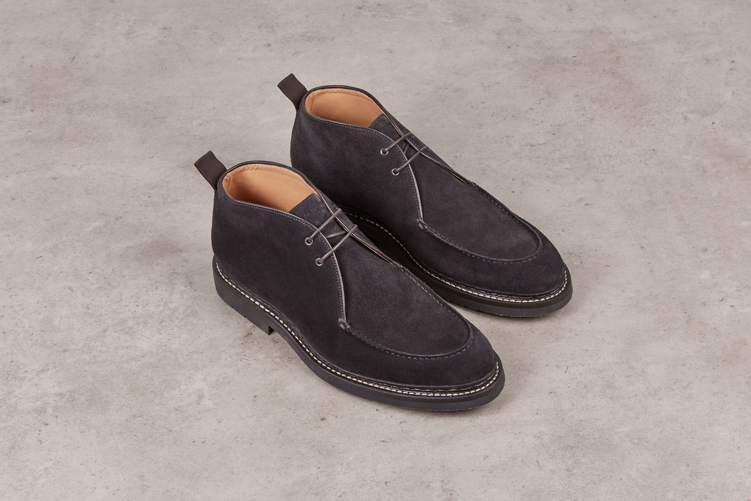 6qty NEW / Bottines SAUGE HYDROVELOURS  - Moro