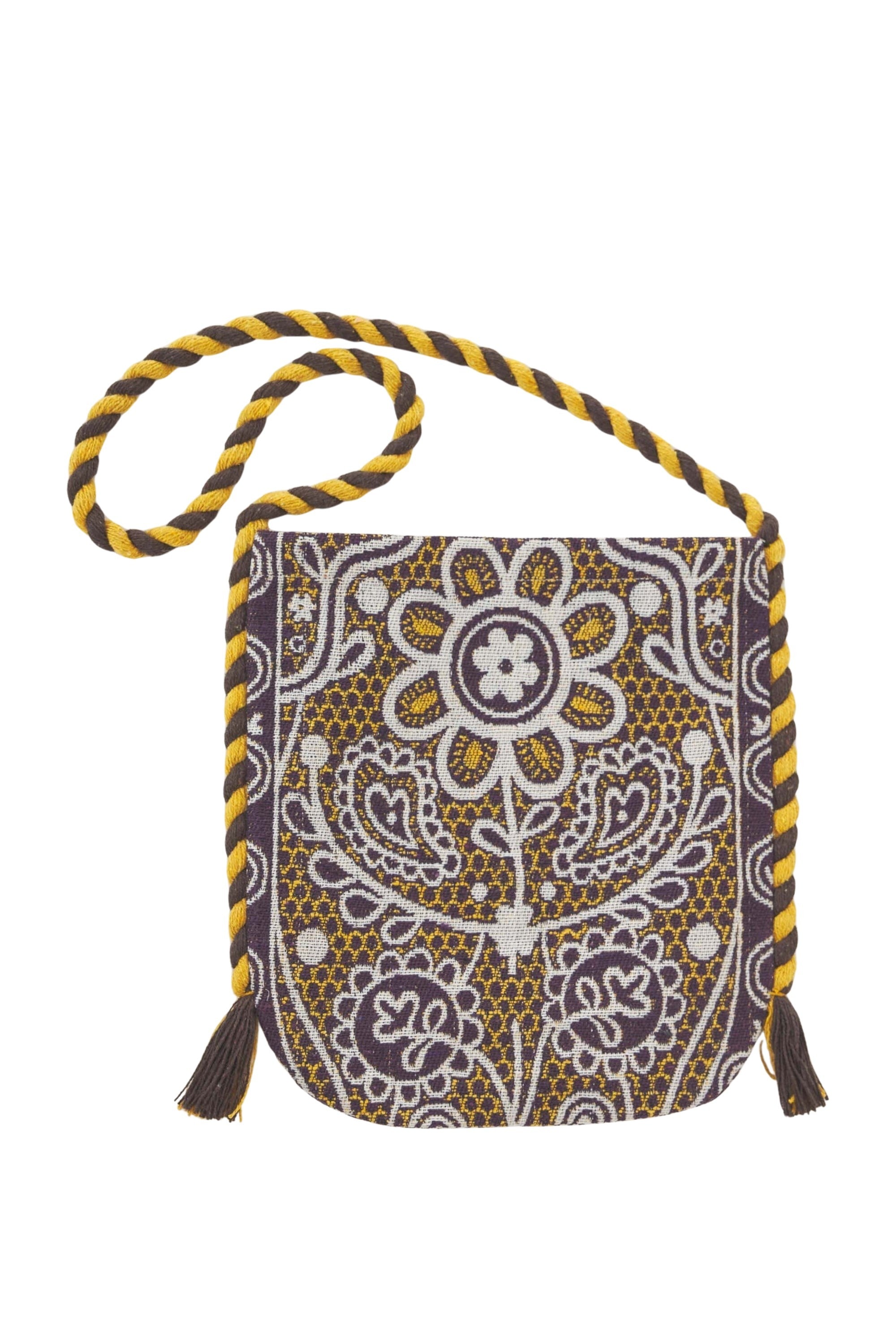 BURGUNDY SAYO BAG