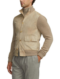 Veste en cachemire et daim - Truffle Melange W & Truffle Sde