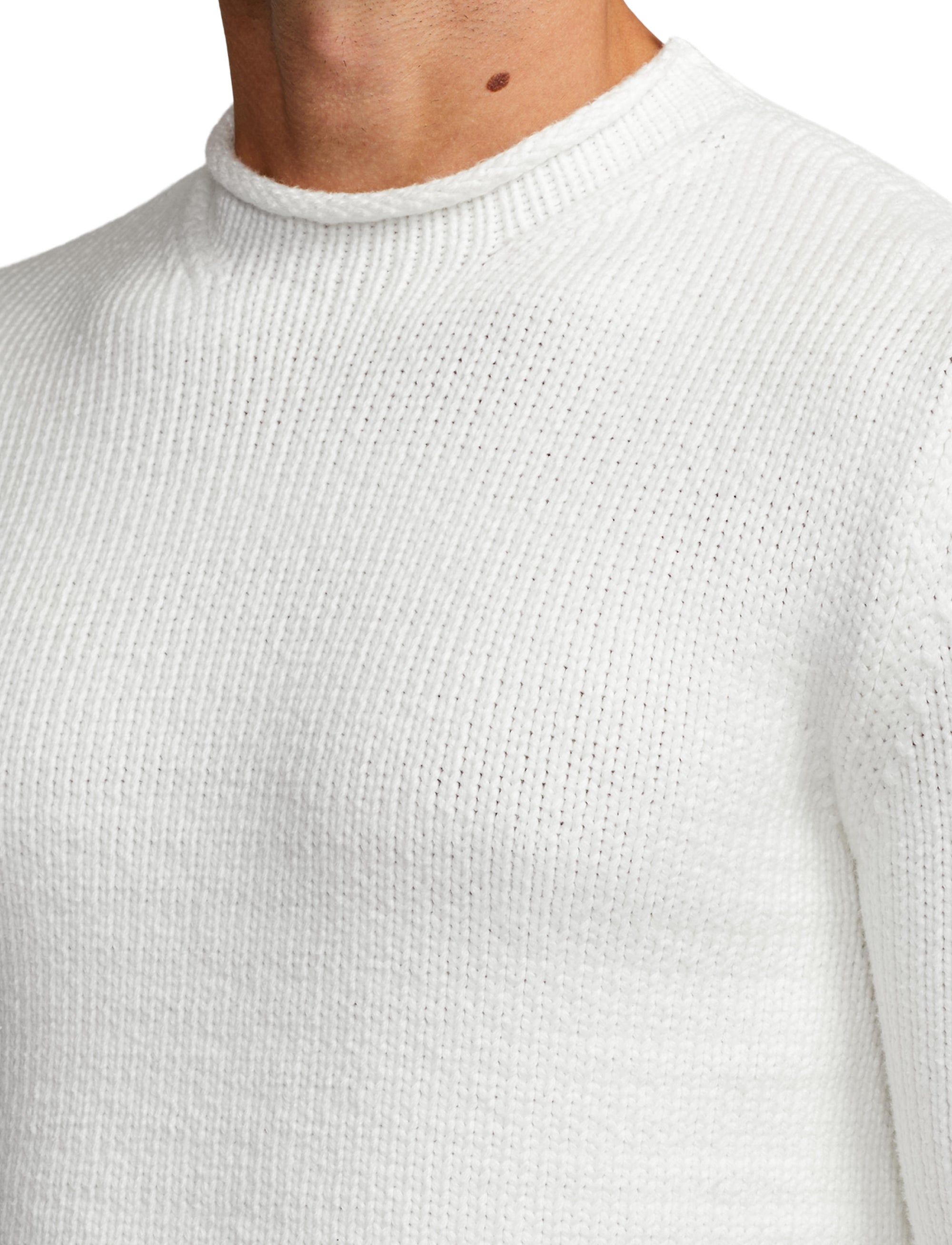 Pull en cachemire torsadé - Classic Cream