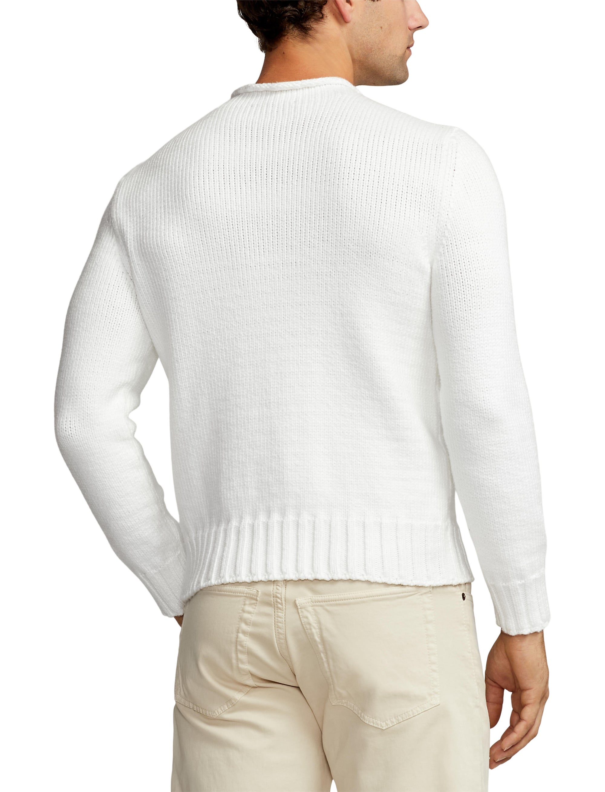 Pull en cachemire torsadé - Classic Cream