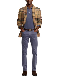 Pantalon slim en dobby stretch - Supply Blue