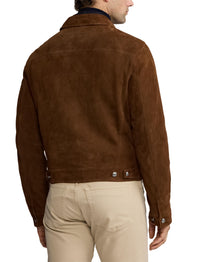 Veste Weaver en daim - Chestnut Brown