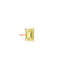 solo cocktail lemon quartz stud