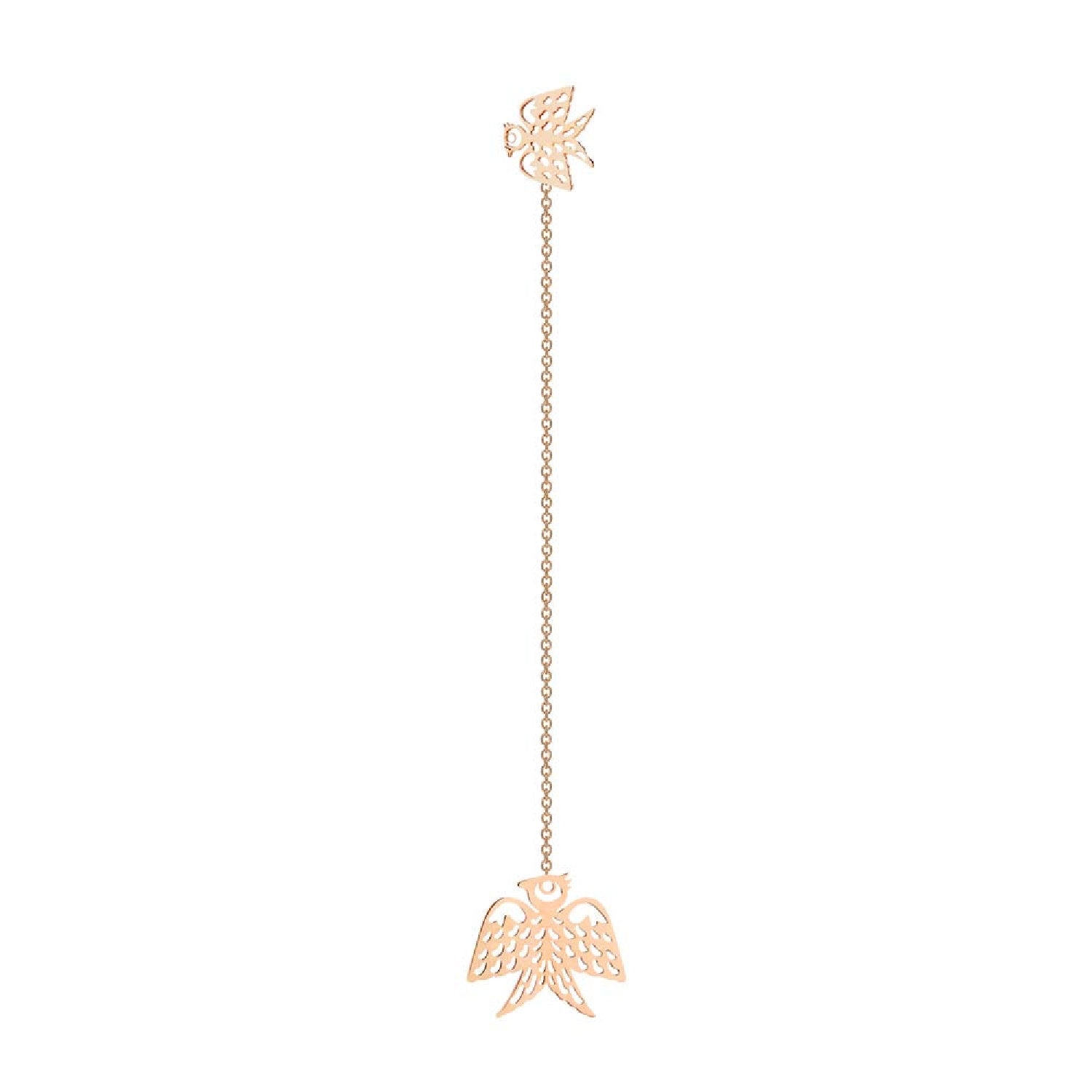 solo long georgia pendant earring