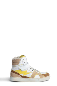 ZHORS LIGNE BLANC HIGH FLASH BOYS SNEAKERS