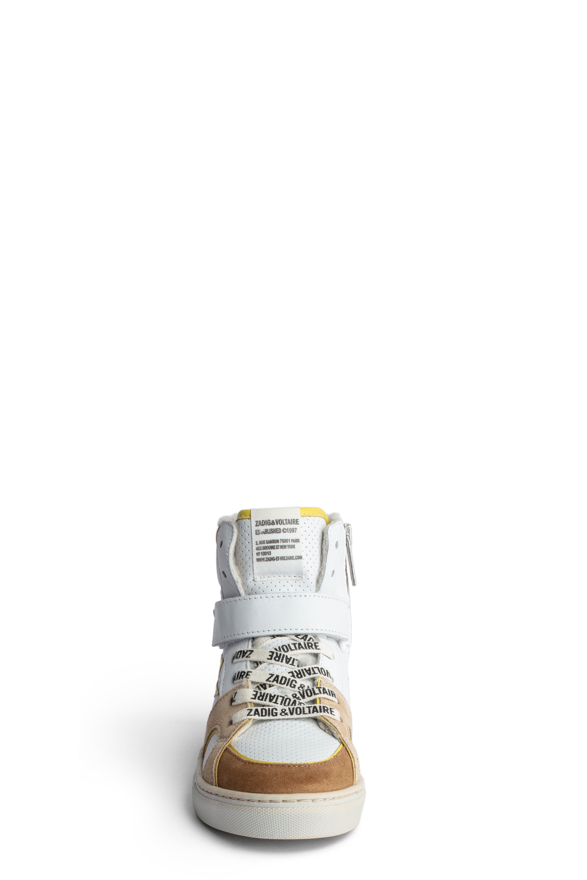 ZHORS LIGNE BLANC HIGH FLASH BOYS SNEAKERS