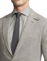 Veste Kent en cachemire - Light Grey & Multicolore