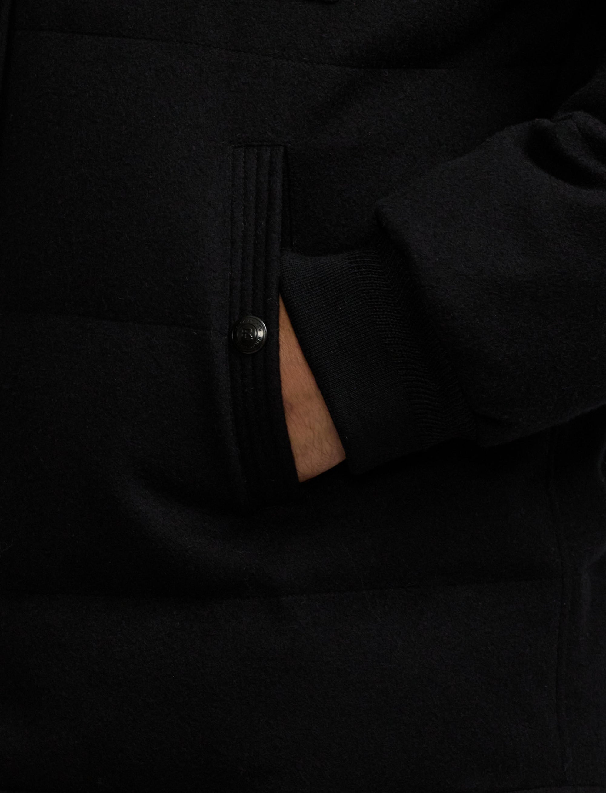 Doudoune Bennett en laine - Polo Black