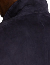 Veste de treillis Crawford en daim - Classic Chairman Navy