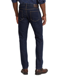 Jean slim stretch lisière selvedge - Bleu