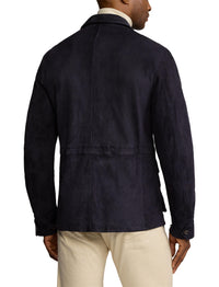 Veste de treillis Crawford en daim - Classic Chairman Navy