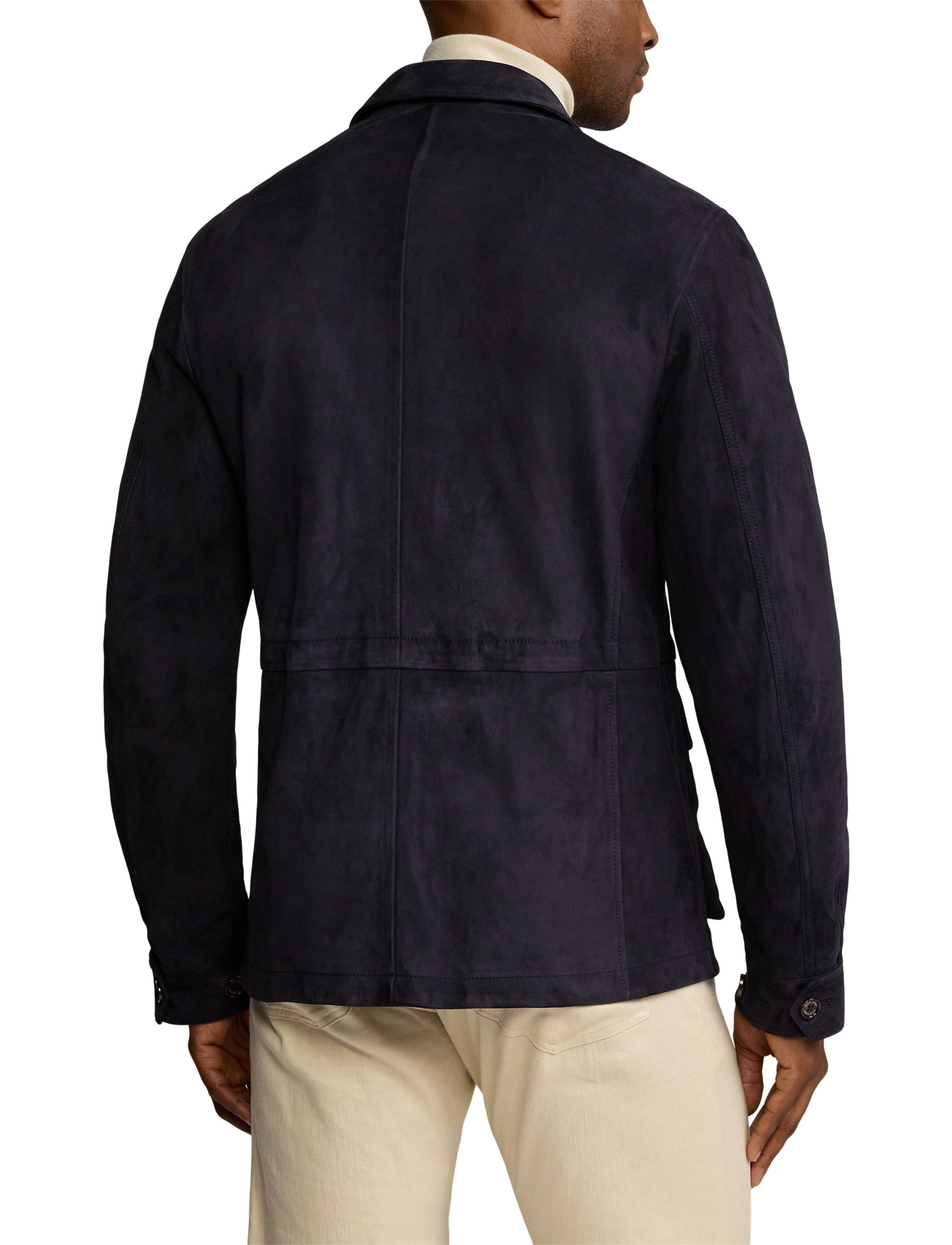 Veste de treillis Crawford en daim - Classic Chairman Navy