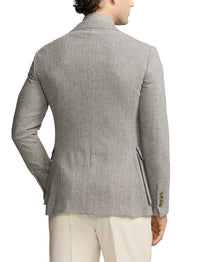 Veste Kent en cachemire - Light Grey & Multicolore