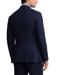 Veste Kent à chevrons en laine - Navy