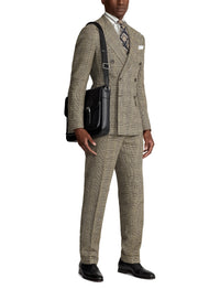 Sac coursier Welington en cuir - Black