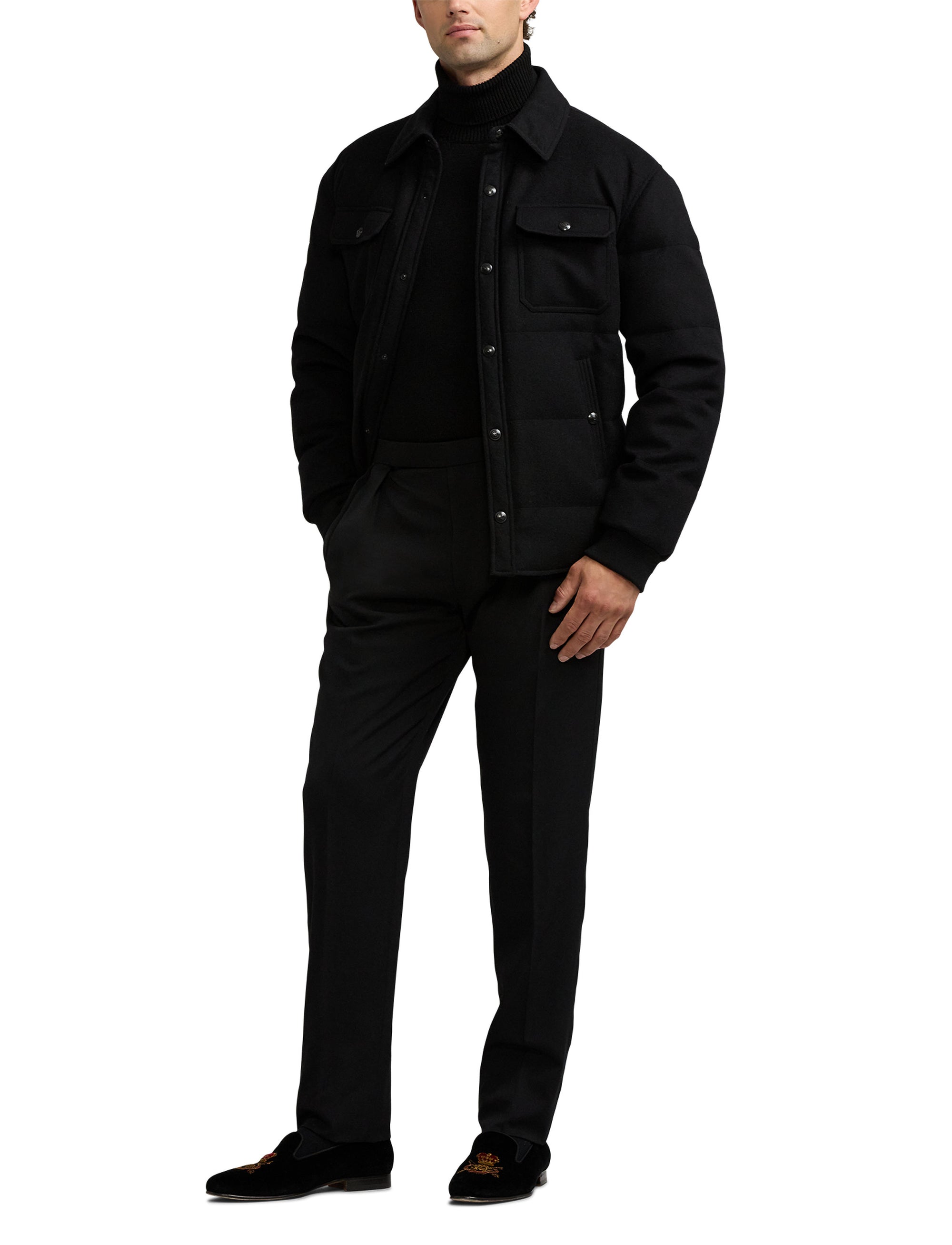 Doudoune Bennett en laine - Polo Black