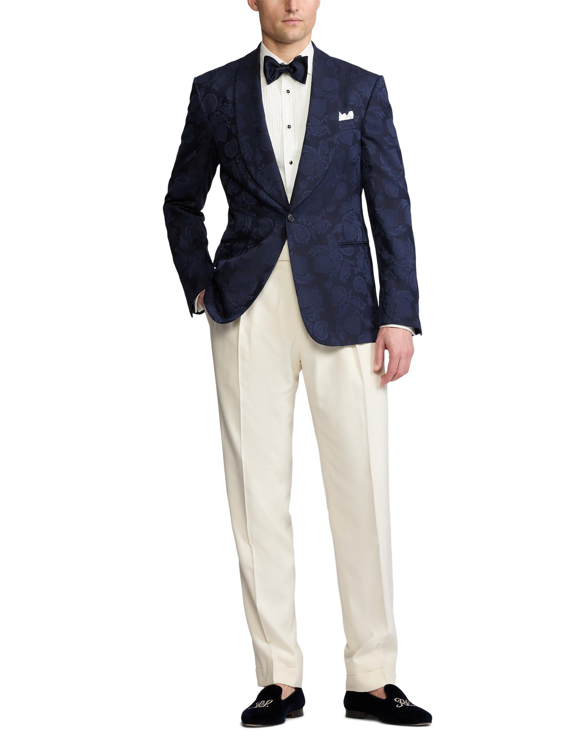 Chemise de smoking en popeline - White