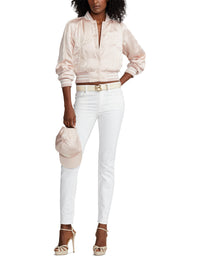 Ceinture RL en cuir bourdé - Butter