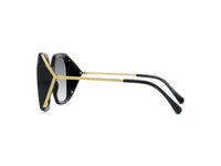 Sunglasses Falabella - Shiny Black  & Gradient Smoke