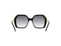 Sunglasses Falabella - Shiny Black  & Gradient Smoke