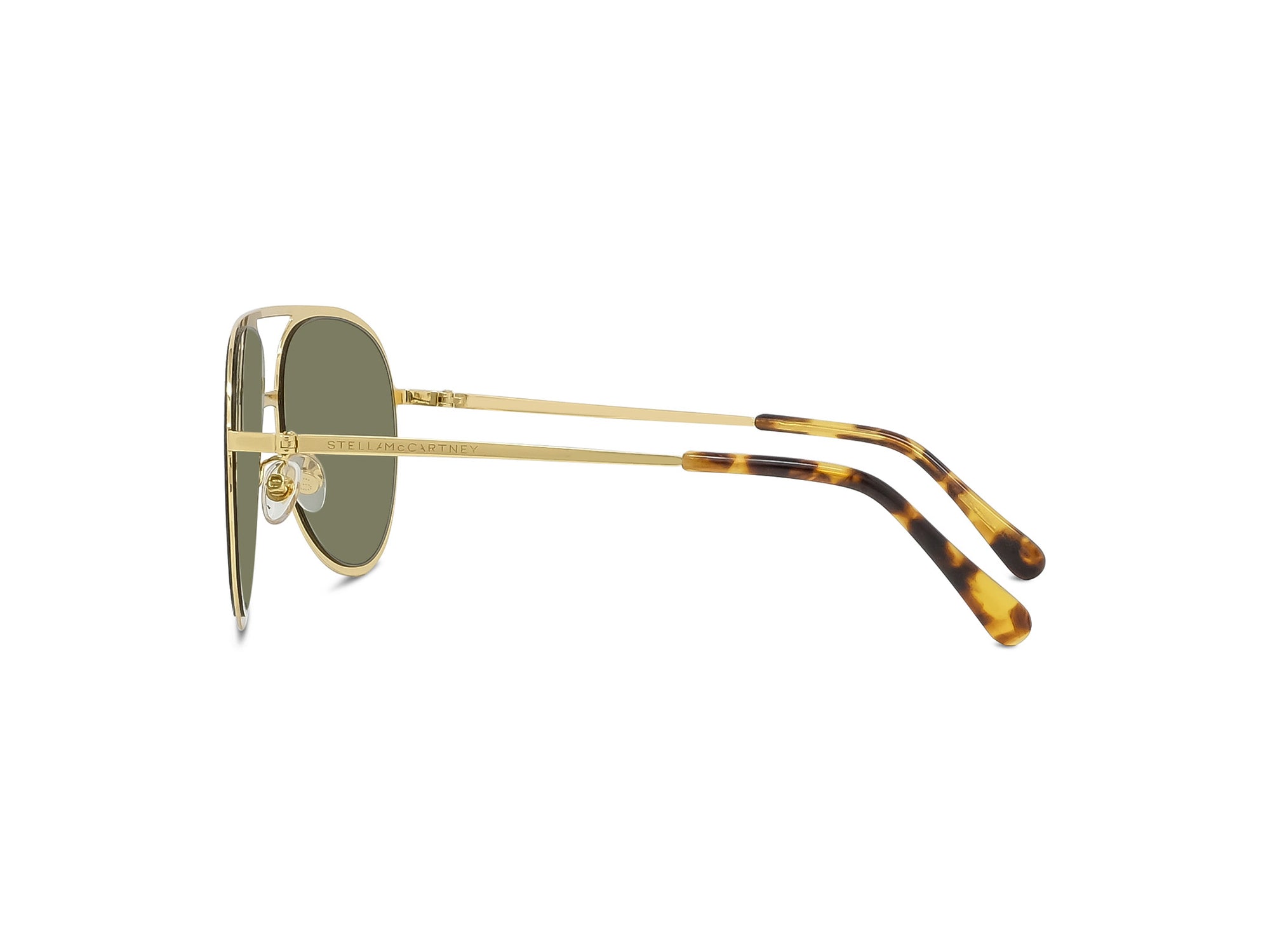 Sunglasses Pilot - Shiny Endura Gold & Green