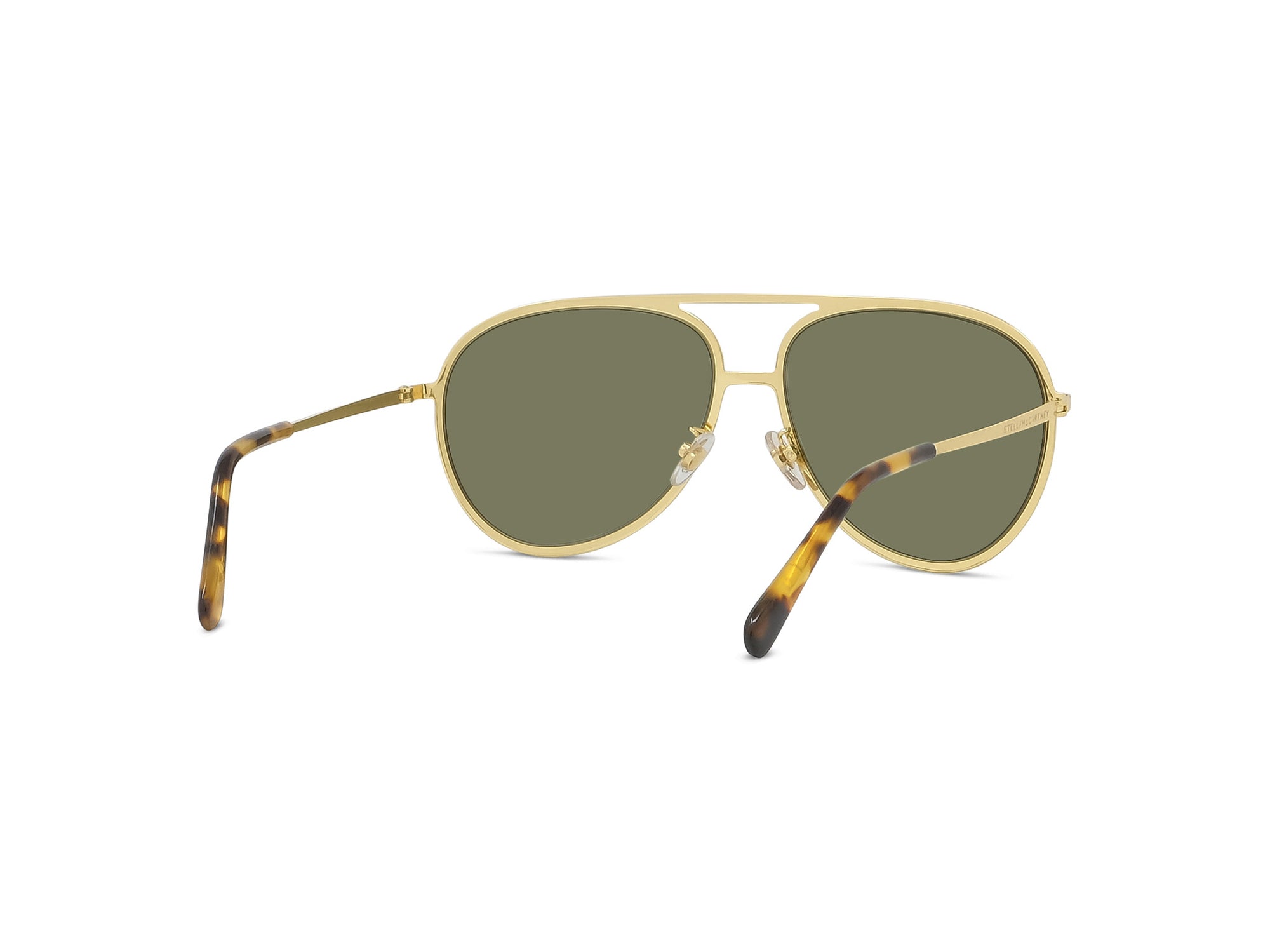 Sunglasses Pilot - Shiny Endura Gold & Green