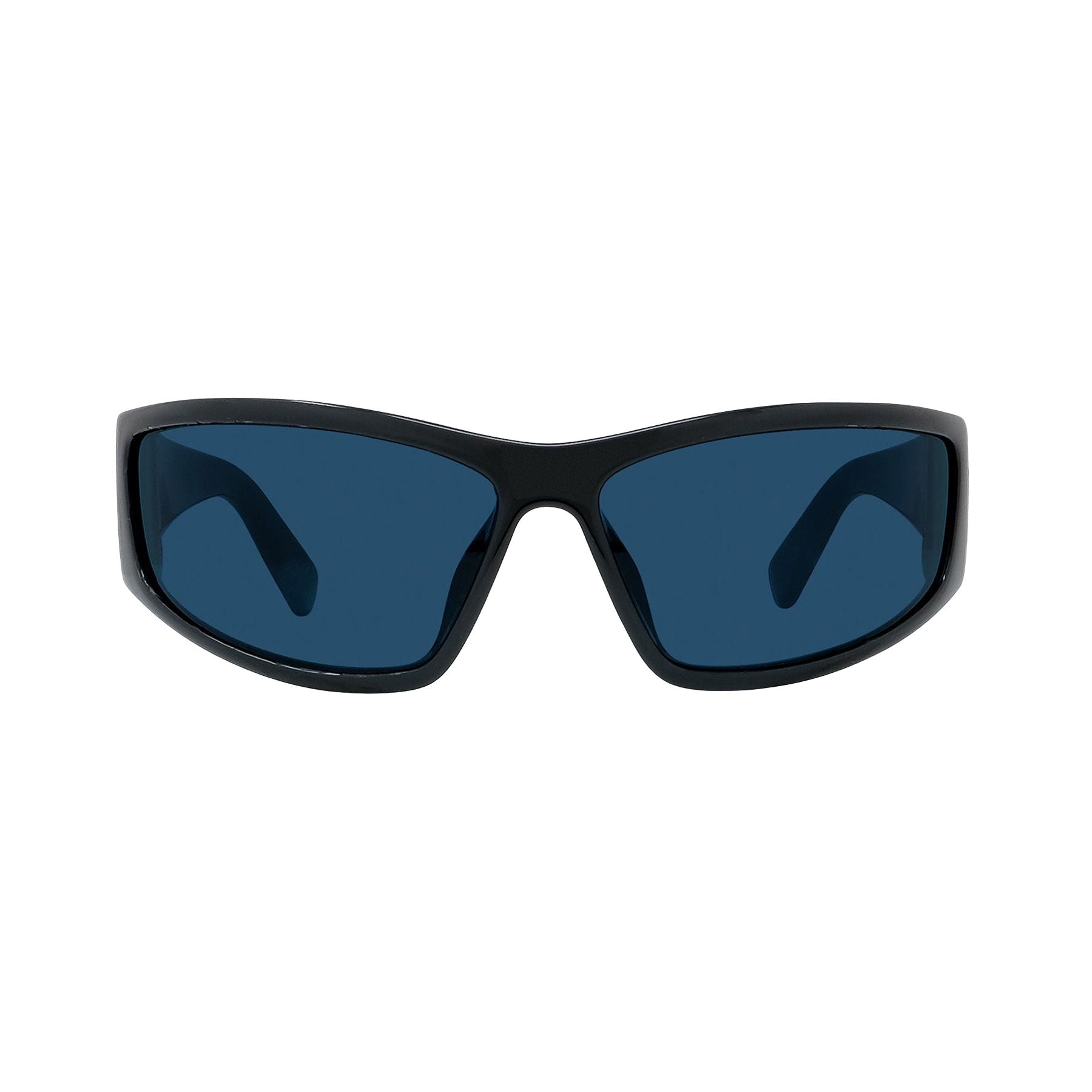 Lunettes de soleil Runway - Shiny Black & Blue
