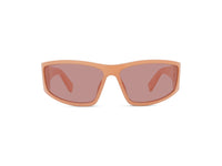 Sunglasses Runway - Shiny Beige & Violet