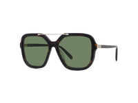 Sunglasses S Wave - Dark Havana & Green