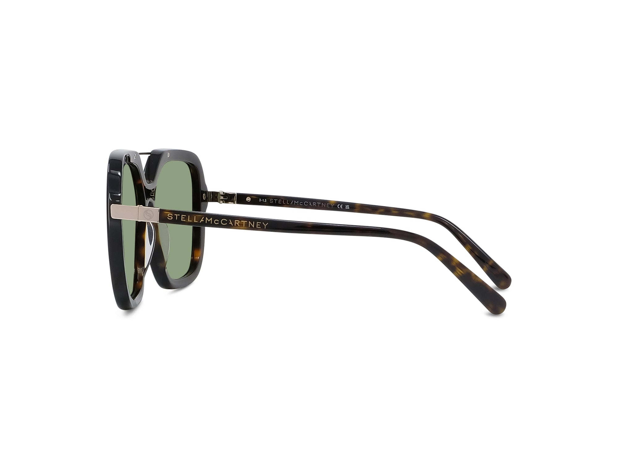 Sunglasses S Wave - Dark Havana & Green