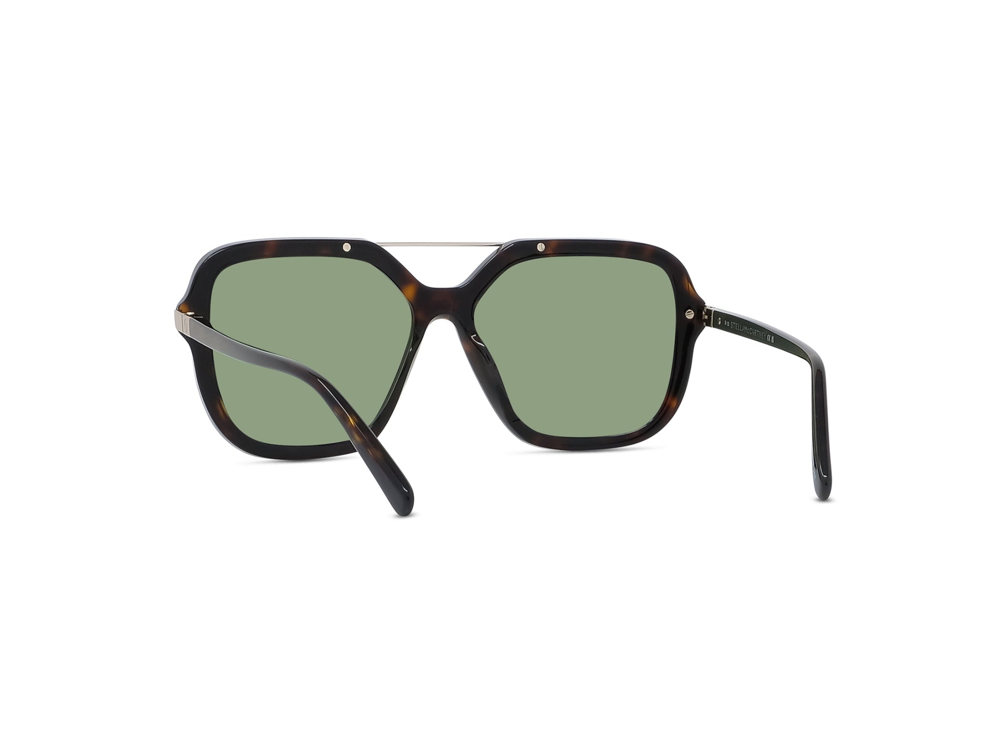 Sunglasses S Wave - Dark Havana & Green