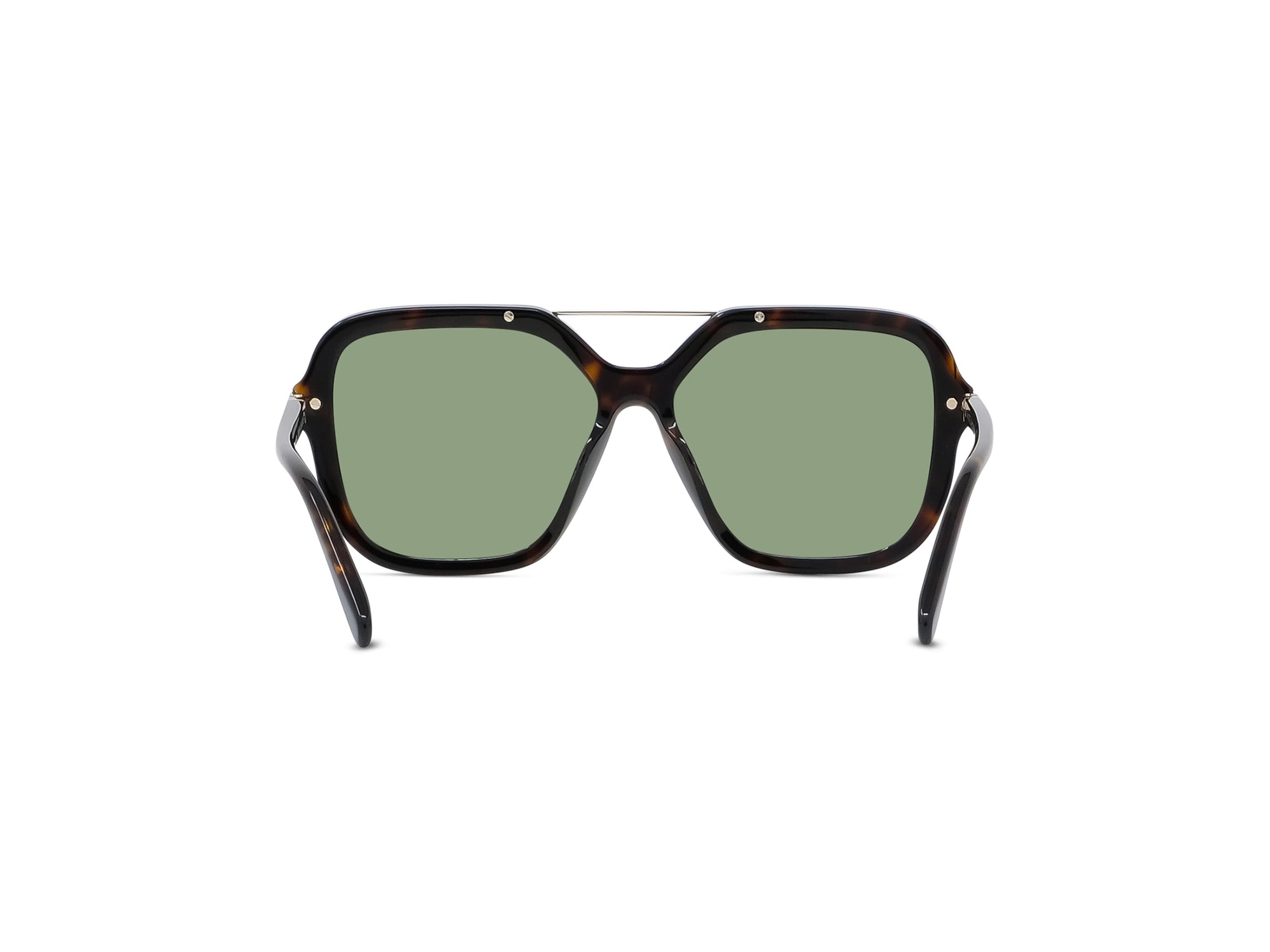 Sunglasses S Wave - Dark Havana & Green