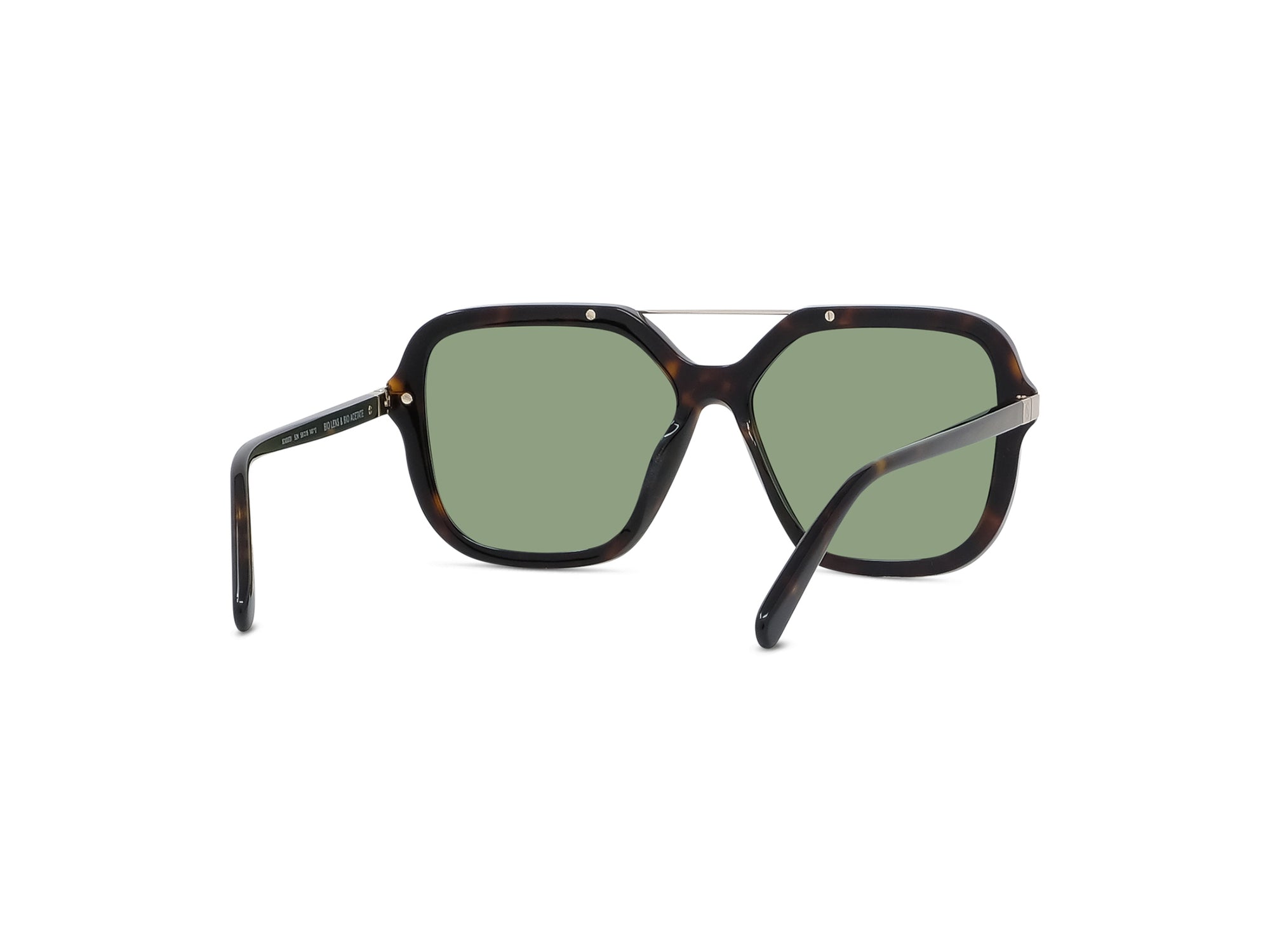 Sunglasses S Wave - Dark Havana & Green