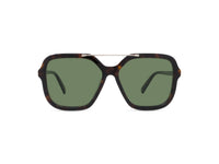 Sunglasses S Wave - Dark Havana & Green