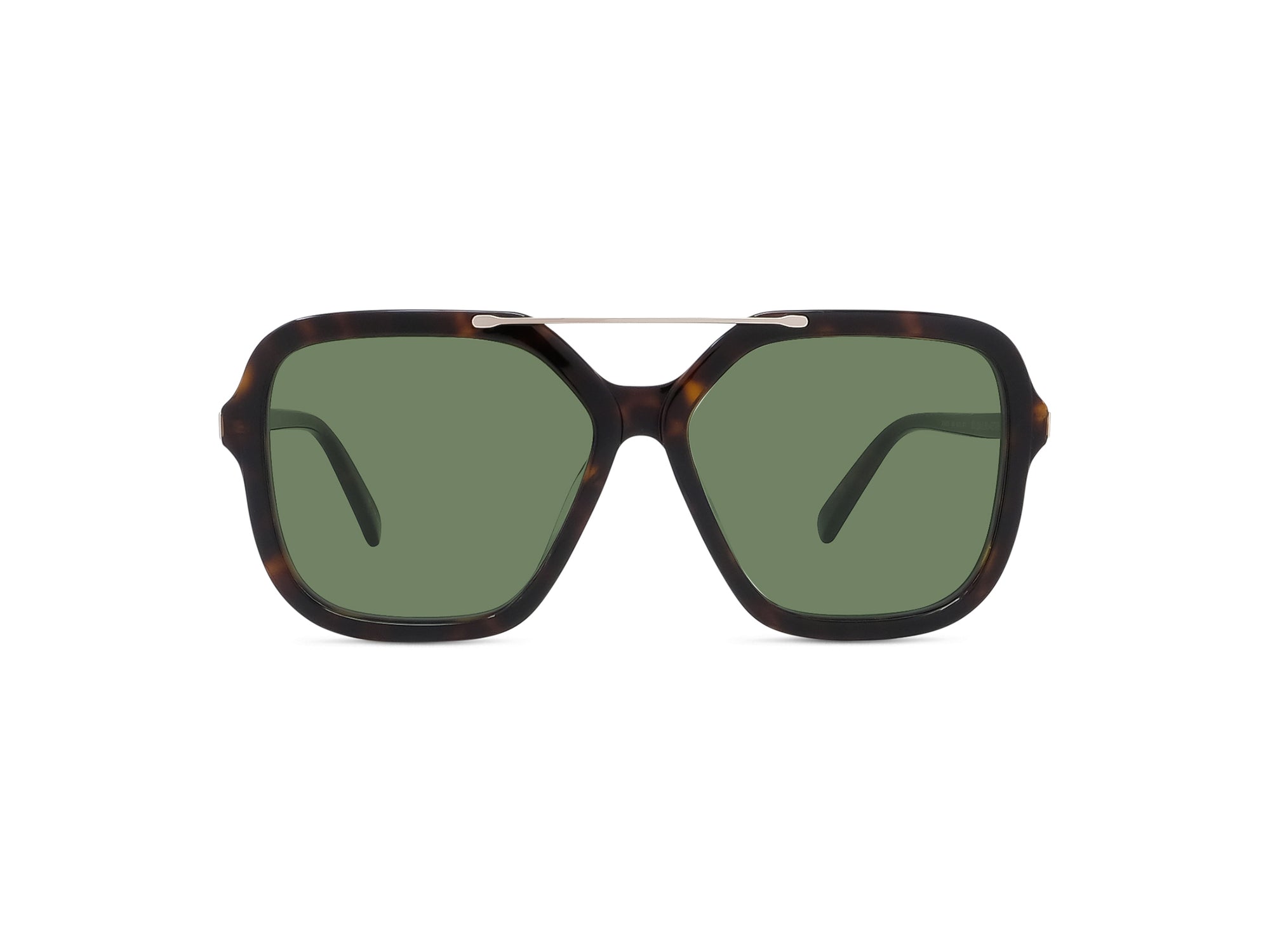 Sunglasses S Wave - Dark Havana & Green