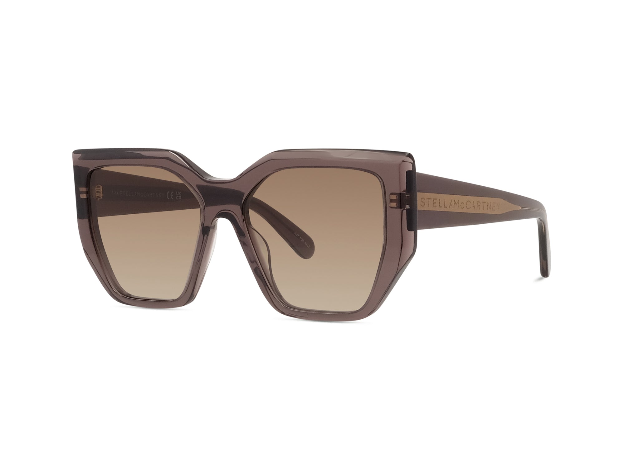 Sunglasses Edge - Shiny Dark Brown & Gradient Brown