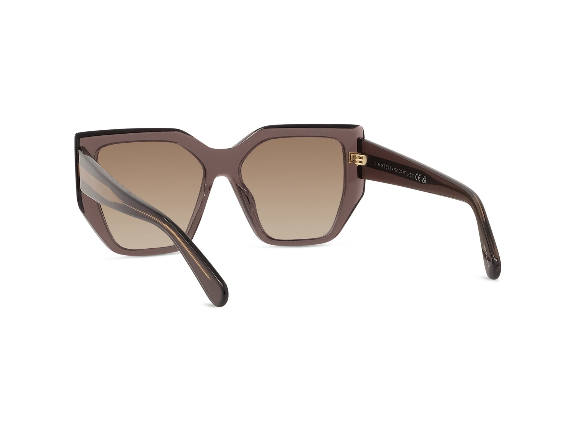 Sunglasses Edge - Shiny Dark Brown & Gradient Brown