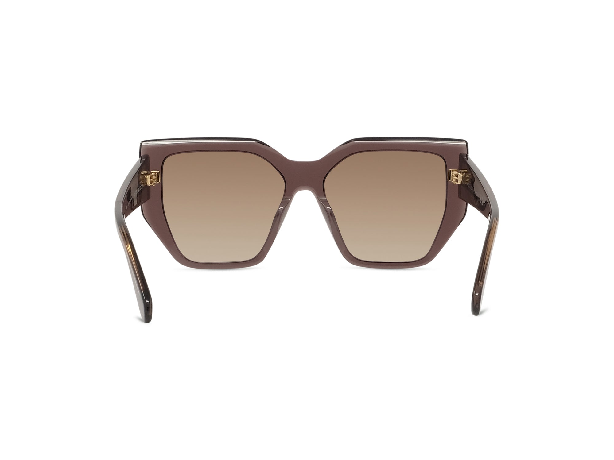 Sunglasses Edge - Shiny Dark Brown & Gradient Brown