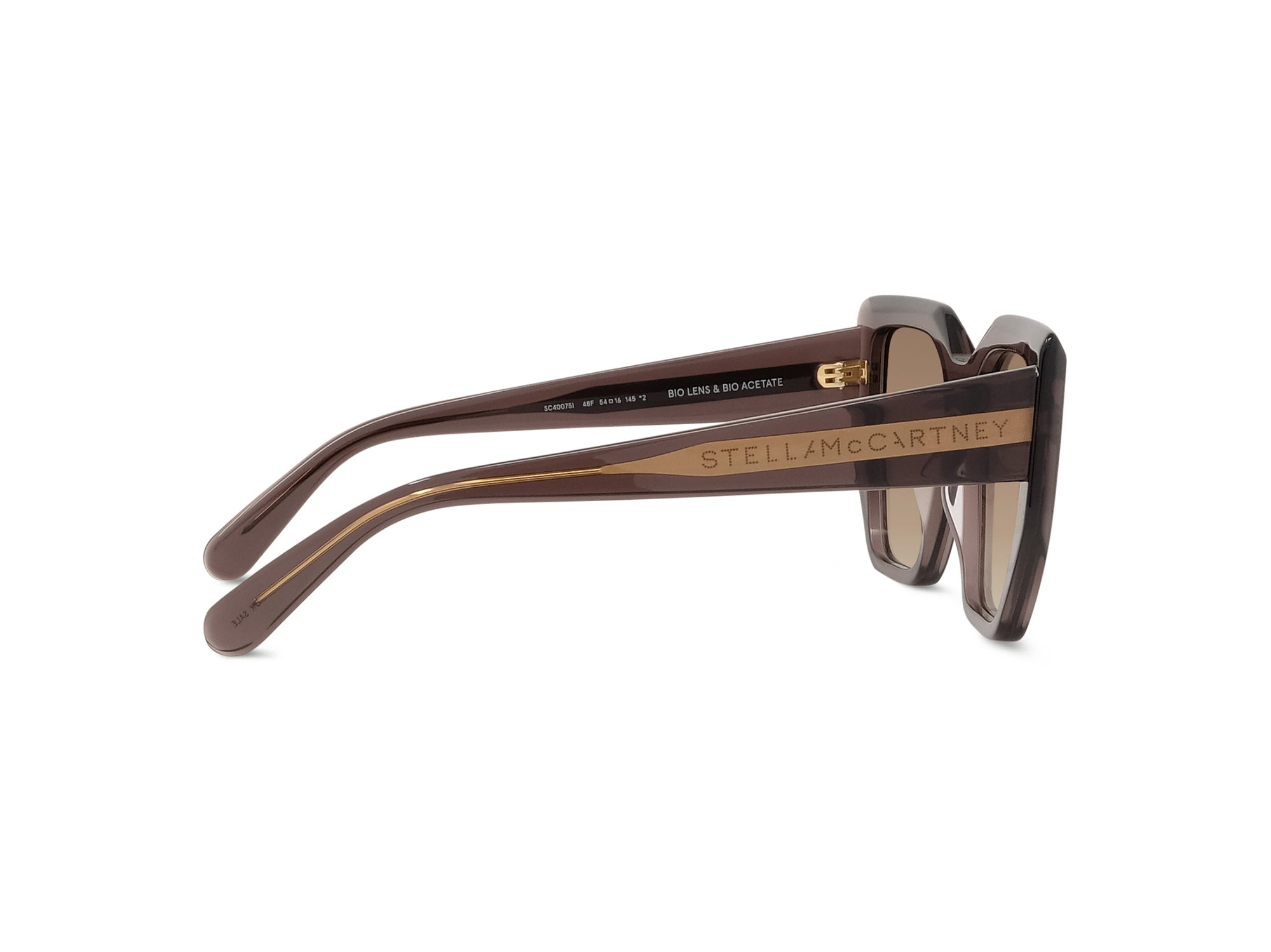 Sunglasses Edge - Shiny Dark Brown & Gradient Brown
