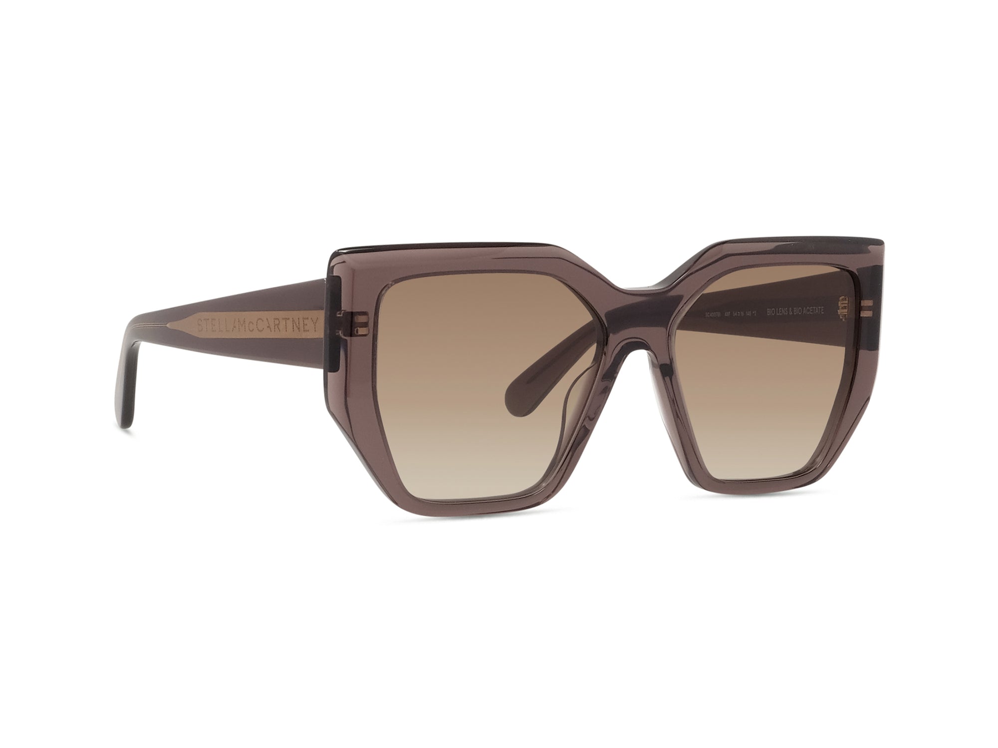 Sunglasses Edge - Shiny Dark Brown & Gradient Brown