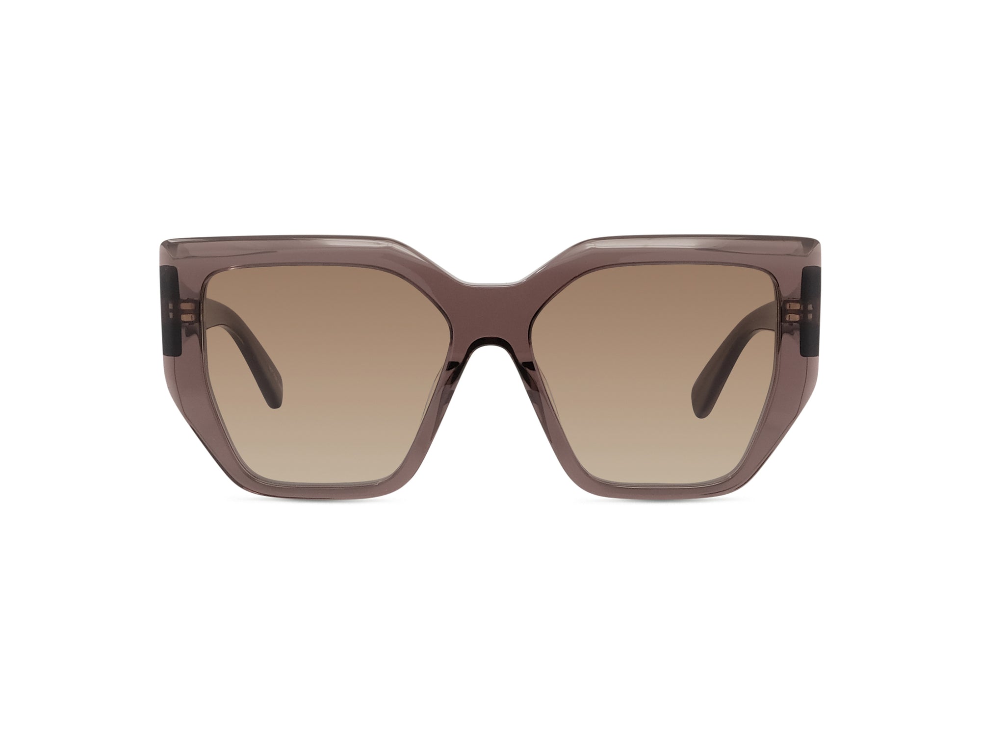 Sunglasses Edge - Shiny Dark Brown & Gradient Brown
